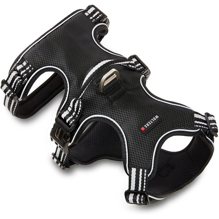 Посуда Wolters Active Pro No Escape, розмір 45-52.5 см, чорний/срібний