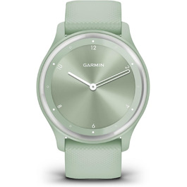 Розумний годинник Garmin VIVOMOVE Sport – унісекс, м'ятний/срібний, відновлений