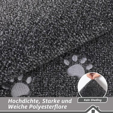 BEQHAUSE Non-Slip Stair Treads - 15 Pack, Washable Carpet for Stairs - Safe for Kids, Seniors & Pets, 22x70cm (8.7 x 27.5 inch), 100% Polyester with TPE Backing
