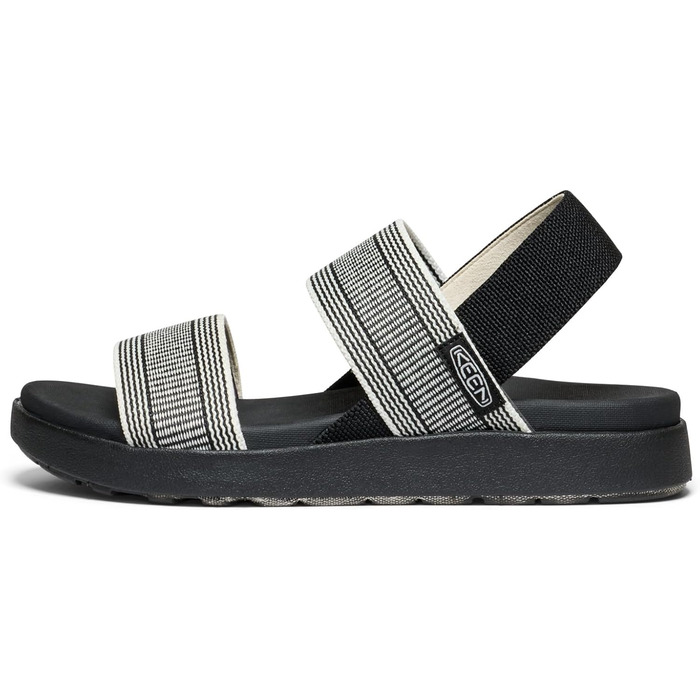 Босоніжки жіночі Keen ELLE BACKSTRAP 37 EU Чорний/Білий