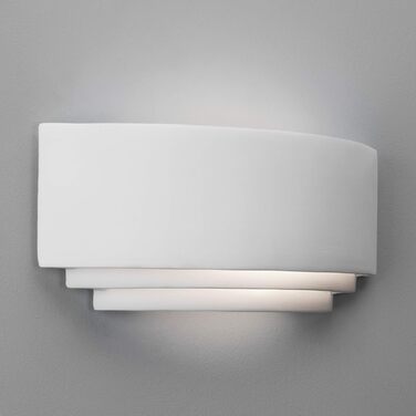Astro Amalfi 315, dimmable interior wall light (ceramic) E27/ES – compatible with smart bulbs, designed in the UK – 1079001 – 3-year warranty
