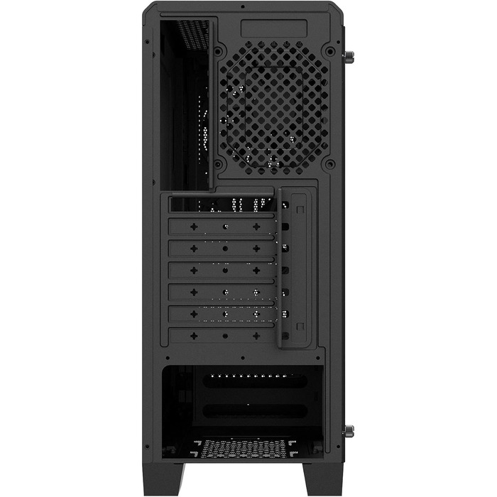 Корпус Zalman S2 TG Midi Tower ATX - ігровий комп'ютерний корпус з темперованим склом, чорний