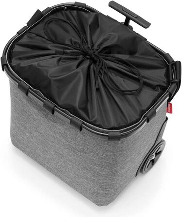 Тролей Reisenthel CarryCruiser Plus Twist Silver з безкоштовним чохлом-покриттям та захистом від сонця