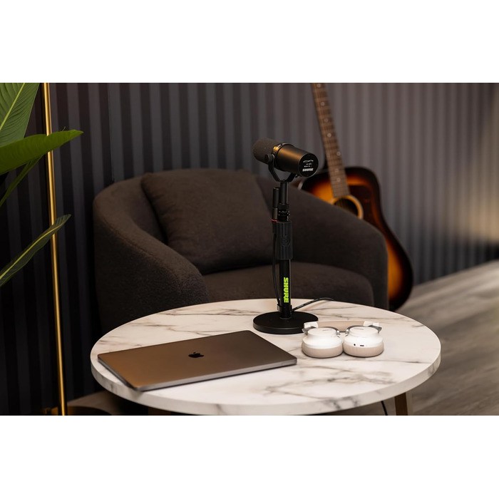 Підставка для мікрофона Shure by Gator з регулюванням висоти, чорна