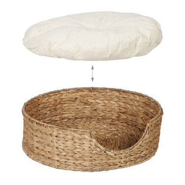 Relaxdays Pet Bed for Dogs and Cats