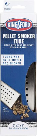 Kingsford Stainless Steel Smoker Box for Grill | Smoker Box for All Grills | Durable Grill Accessory | Easy Way to Turn Any Grill into a BBQ Smoker (Triangle)