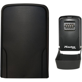 Master Lock Wall Mounted Key Safe - Outdoor Key Lock Box - 11.9 x 8.5 x 3.6 cm