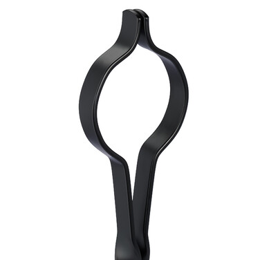 Relaxdays Long Steel Fireplace Tongs