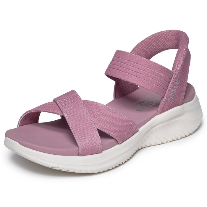 Сандалі жіночі Skechers Ultra Flex 3.0 Never Netter Hands Free Slip-ins 42 EU рожеві з Gore-Tex
