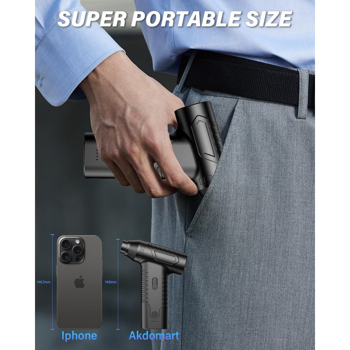 Електричний пилодув AK-01 з акумулятором 4000mAh: для чищення ноутбука, клавіатури, авто та офісної техніки