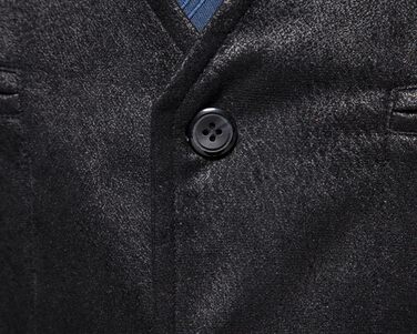 Чоловіча жилетка, формальна, без рукавів, V-подібний виріз, замша, бізнес-жилетка (XL, чорний)