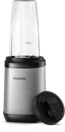 Philips 5000 Series Blender - Mini Smoothie Maker, Detachable Blades, 700ml Jug, ProBlend Plus Technology, Easy to Clean, Elegant, Compact Design. 800 Watt Power. Silver (HR2764/00) 800 Watt - Smoothie Maker