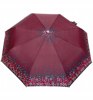 Автоматична складана парасолька F.P.Parasol з чохлом, червона