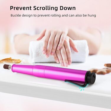 Електричний набір для манікюру та педикюру Nagelfräser: бездротовий фрезер, 5 швидкостей, USB, для гелю, акрилу, Shellac