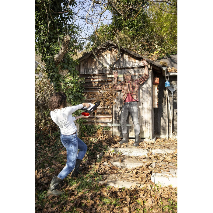 IKRA Battery Axial Leaf Blower ICB 20, ergonomic, compact, lightweight, including battery and charger