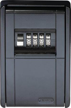 Сейф-бокс для ключів ABUS KeyGarage 787 настінний, кодовий замок на 20 ключів або 14 карток, металевий корпус, чорно-сріблястий (46331)