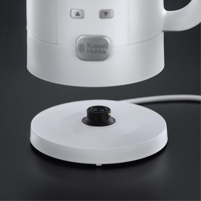 Russell Hobbs Kettle with Temperature Setting Digital [25°-100°C, e.g. for baby food, target & actual temperature LCD display] Precision Control (1.7l, 2200W, keep-warm function, baby milk) 21150-70