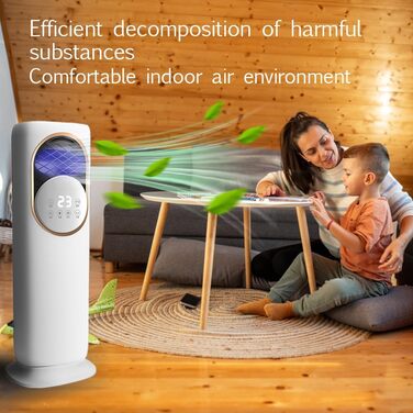 Мобільний кондиціонер з водяним охолодженням, 180° поворот, 3 швидкості, пульт, 4L бак, без шланга для витяжки - для офісу та спальні