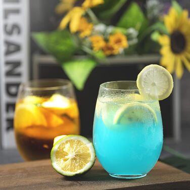 Набір келихів для вина PROST! 6 шт. 491 мл з кришталевого скла без свинцю, для червоного та білого вина, підходить для миття в посудомийній машині