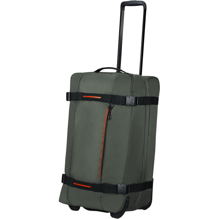 Дорожня сумка на 2 колесах American Tourister Urban Track 68 см, 84 л, сіра (Dark Khaki)