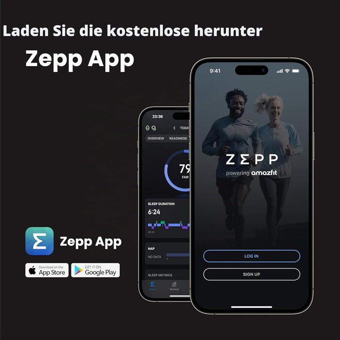 Смарт-годинник Amazfit Active 2 44мм: GPS, фітнес-трекер, 160+ режимів спорту, моніторинг сну, водонепроникний, для Android та iPhone, чорний силікон