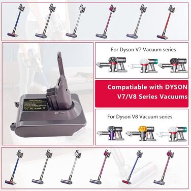 Адаптер для акумулятора Dyson V7 V8, MT18V7V8: перетворювач Makita 18V на Dyson 21.6V V7(SV11) V8(SV10) Fluffy Animal Trigger. Сумісний з акумуляторами Einhell.
