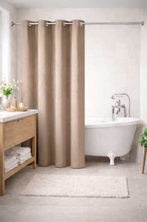 Текстильна штора для ванни NOW-ART, 150 x 180 см