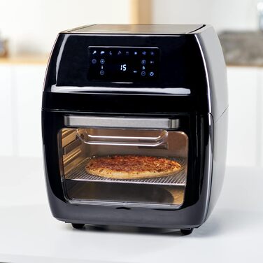 Фритюрниця повітряна BLACK+DECKER BXAF6500E, 1600W, 12л, 8 програм, 80-220°C