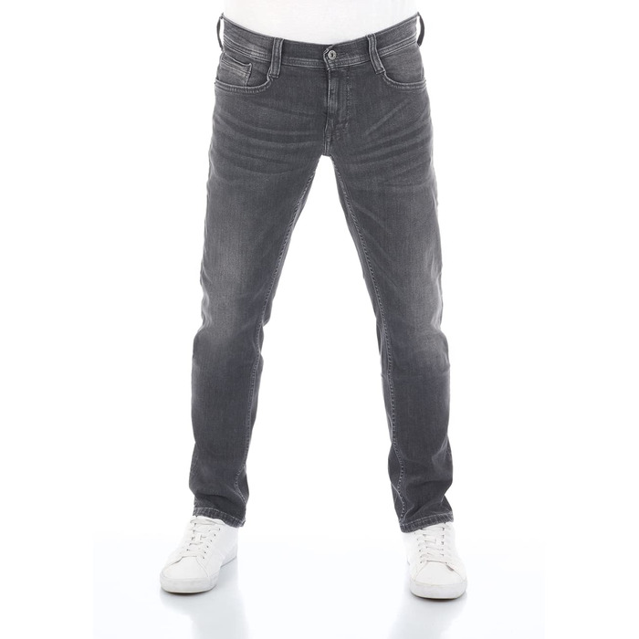 Джинси чоловічі MUSTANG Oregon Tapered, Used Black Denim (44W/34L) - Оригінал