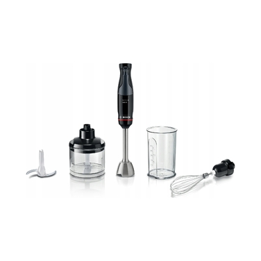 Погружний блендер Bosch MSM4B622, 1000 Вт, чорний