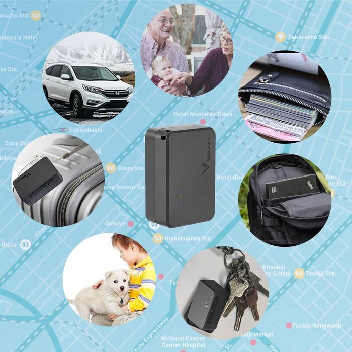 GPS трекер для авто TKMARS 4G, 20000 мА·год, магнітний, водонепроникний IP67, велика дальність, без підписки, кілька режимів сигналізації, безкоштовний додаток
