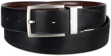 Чоловічий ремінний пояс Kenneth Cole 2-в-1, чорний/коричневий