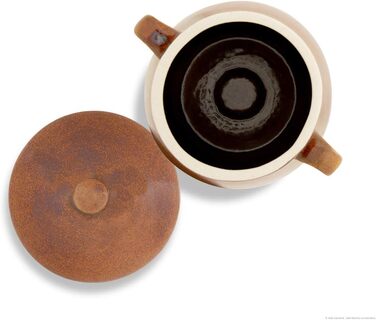 Оригінальний керамічний горщик K&K Rumtopf 3,0 л, універсальний, форма 3