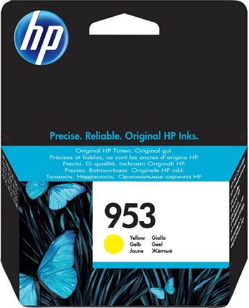 Оригінальний картридж HP 953 жовтий (Gelb) для принтерів HP OfficeJet