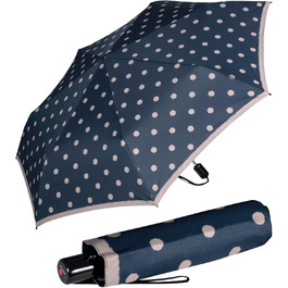 Сонцезахисний парасолька Knirps Duomatic Slim Renature - Green (Dot Art Ocean)