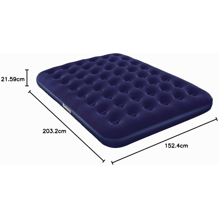 Повітряний матрац двопомісний Bestway 67003N Queen size, 203 x 152 x 22 см