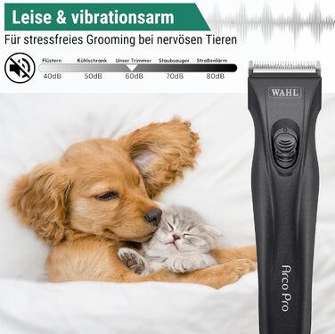 Професійна собача машинка Moser Arco Pro Agrarzone Edition: 2 акумулятори, набір гребенів, триммер для собак, котів та догляду за тваринами