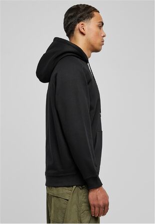 Чоловічий базовий худі Urban Classics з капюшоном, чорний, розмір 3XL