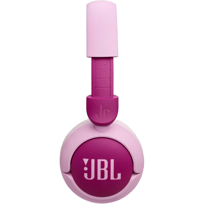Навушники JBL Junior 320 BT Bluetooth для дітей з мікрофоном, 50 годин, JBL Safe Sound, наклейки, зелений (PURPLE)