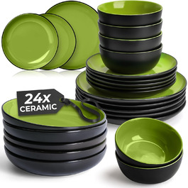 колір: зелений