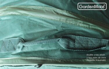 Садовий мішок GardenMate 160 л, саморозкладний, поліестер 600D, для збору листя та сміття