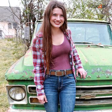 Жіночий шкіряний ремінь Suosdey, класичний чорний з квітковим пряжкою, для джинсів, суконь, модний аксесуар (колір: рудий коричневий, довжина 120 см, розмір: 93-103 см)