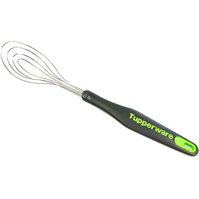 Кухонний вінчик Tupperware Griffbereit D165, чорний-зелений, для збивання, 21045