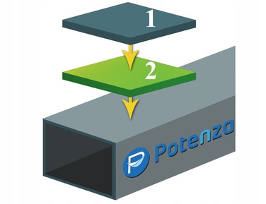 Гамак без поперечної перекладини Potenza, бежевий, навантаження до 120 кг, 250 x 120 см