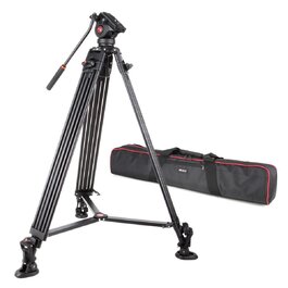 Панорамний штатив для камер VILTROX VX-18M, 188 см, з гідравлічною головкою Fluid Drag для DSLR та відеокамер, алюмінієвий