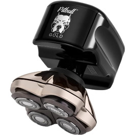Skull Shaver Pitbull Gold Pro Shaver for Head/Baldness and Face, Men's Electric Shaver