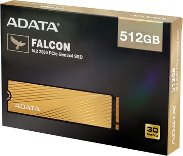 SSD ADATA FALCON PCIe Gen3x4 M.2 2280 1TB - Твердотільний накопичувач