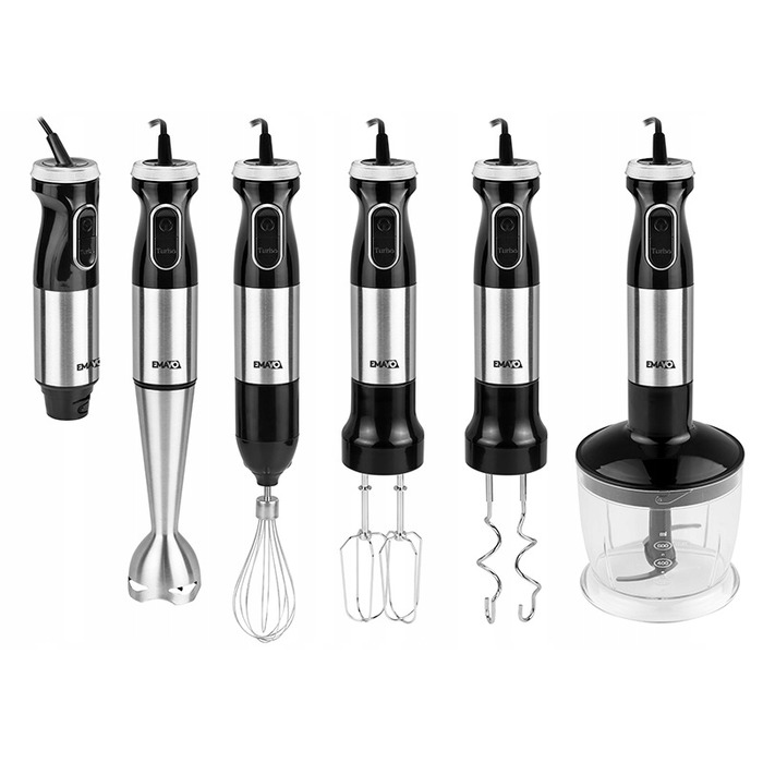 Ручний блендер Emavo EMABLE47005, 1000 Вт, чорний