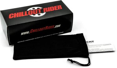 Мотозахисні окуляри Chillout Rider – сонцезахисні, антифог, вітрозахисні, ударостійкі з кліпсою для лінз