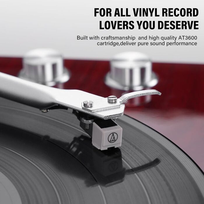 Програвач вінілу Audio-Technica AT-3600L з Bluetooth, USB виходом та можливістю оцифрування на MP3 (33/45 об/хв)